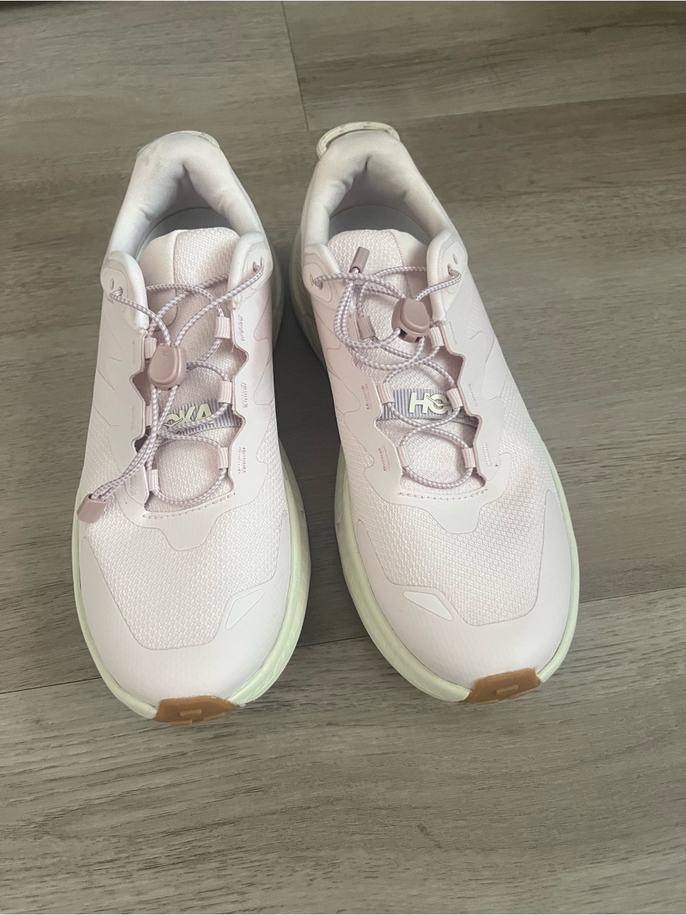 Hoka Women’s Light Pink Athletic Sneakers